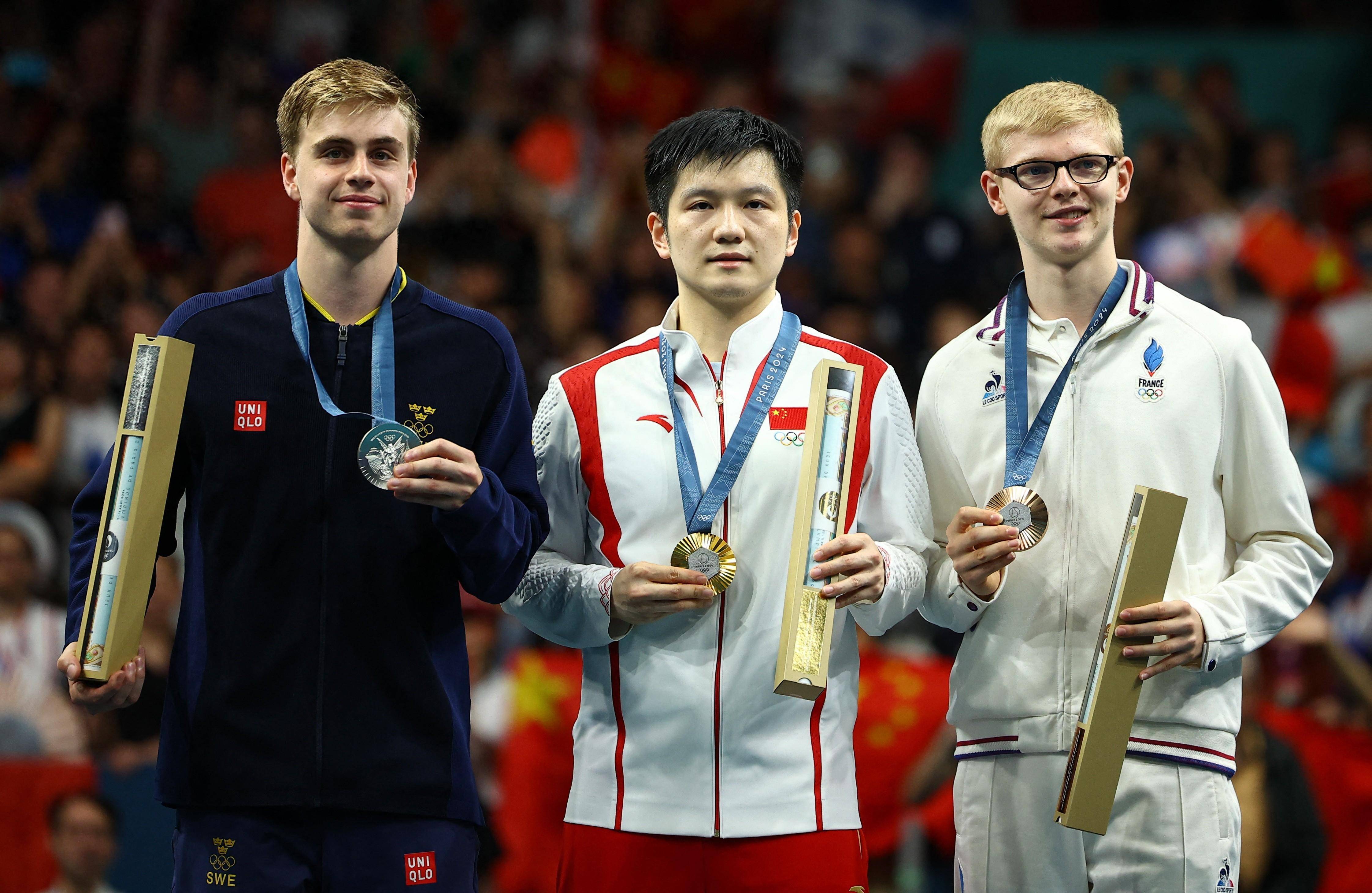 中国队轻取葡萄牙队，樊振东关键制胜的简单介绍